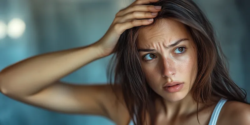 Łysienie na czubku głowy jaka fryzura?