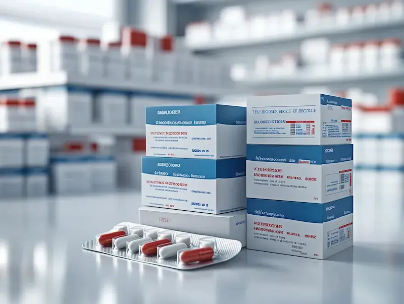 Drukarnia opakowań leków w modelu just-in-time