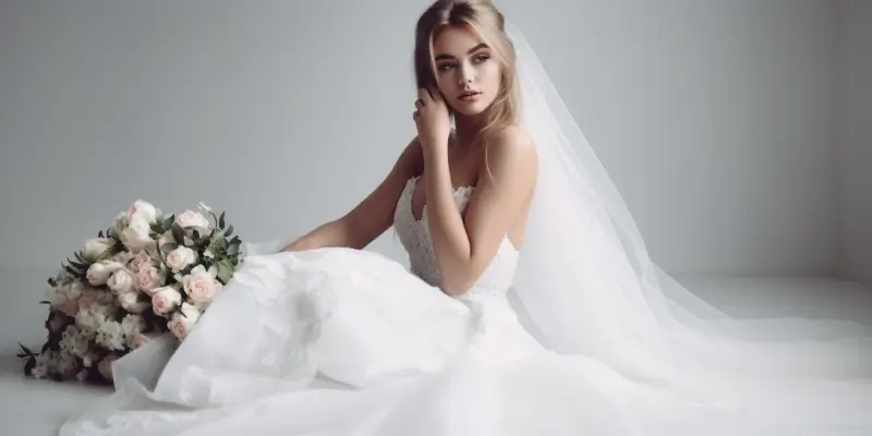 Piękna suknia ślubna dla prawdziwej księżniczki