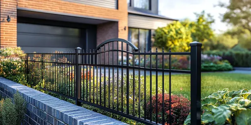 ozdobne ogrodzenie z Polski