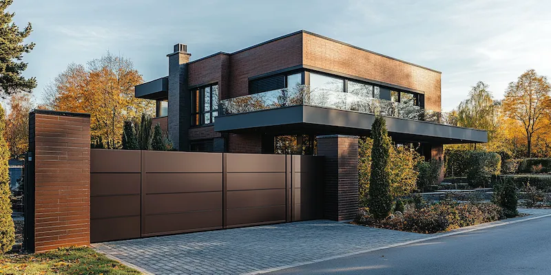 Gartenzaun aus Polen