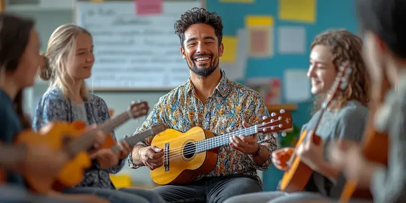 Czy na ukulele gra się jak na gitarze?