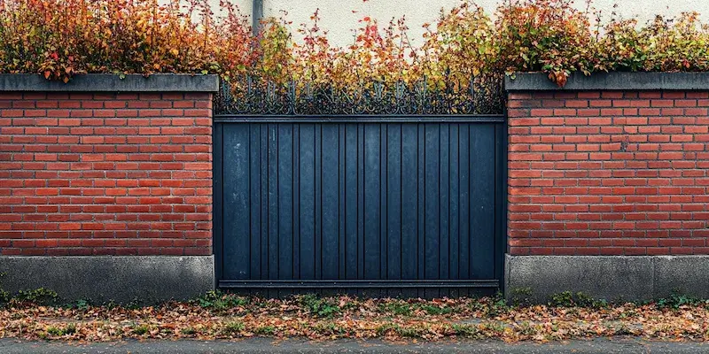 Alu Zäune aus Polen mit Montage