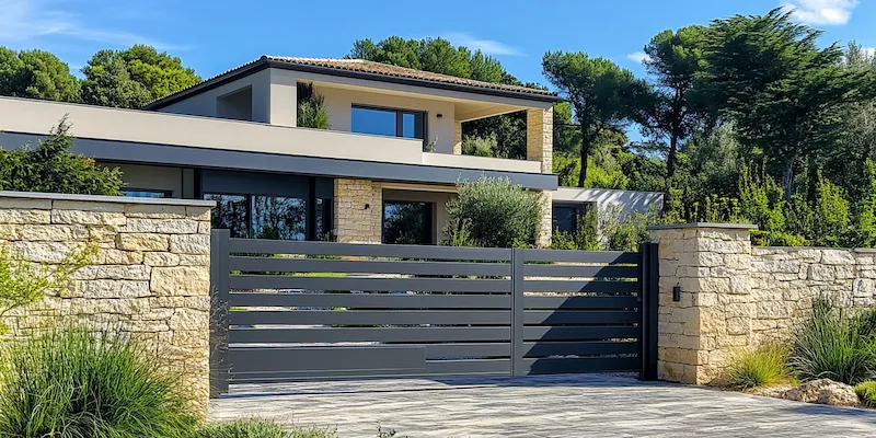 Aluminium Zaun Polen