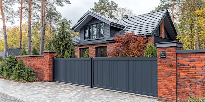 Sichtschutzzäune aus Polen mit Montage