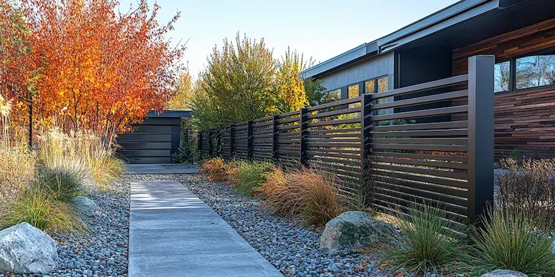 Sichtschutzzaun aus Polen