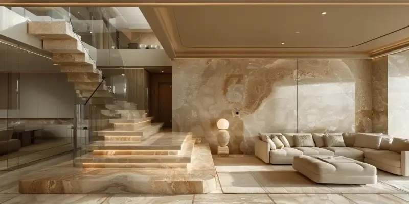 Balustrady szklane wewnętrzne Warszawa