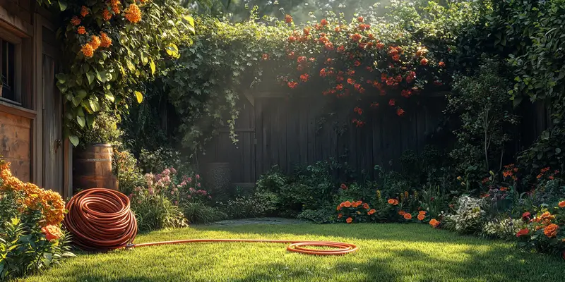 Jak nawinąć wąż ogrodowy na wózek?