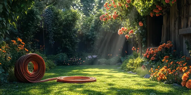 Jak zrobić wieszak na wąż ogrodowy z felgi?