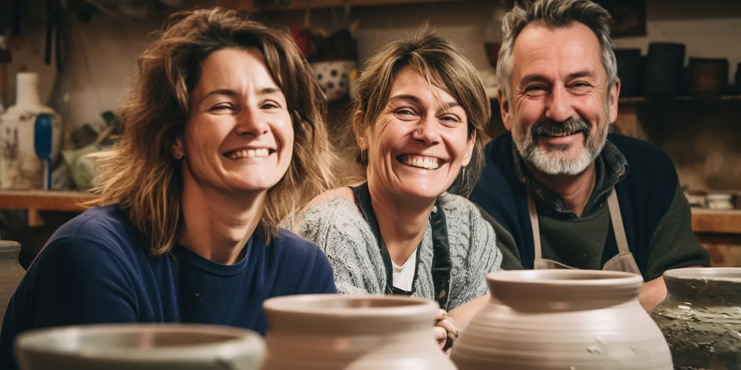 Materiały na warsztatach z ceramiki